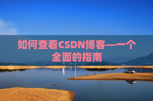 如何查看CSDN博客—一个全面的指南